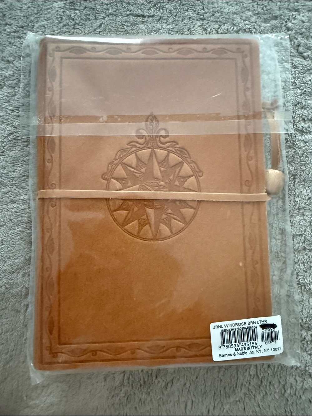 Windrose Brown Leather Journal - new!
